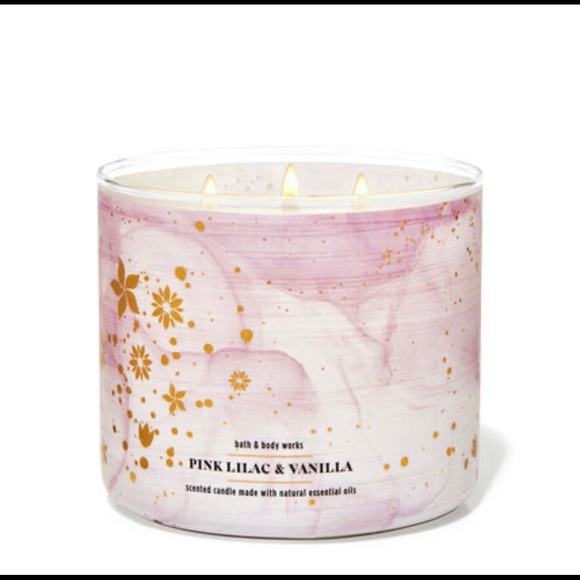 Bath & Body Works Accents Bath And Body Works Pink Lilac And